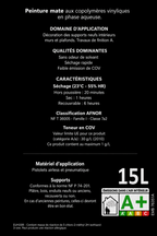 Peinture Mat Airless 15L – Murs & Plafonds