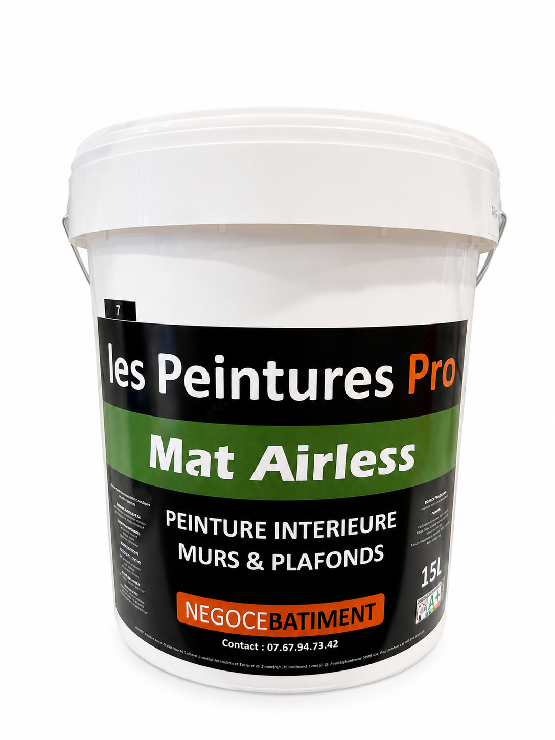 Peinture Mat Airless 15L – Murs & Plafonds