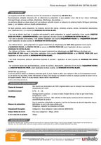 Joordan M4 Mat extra blanc