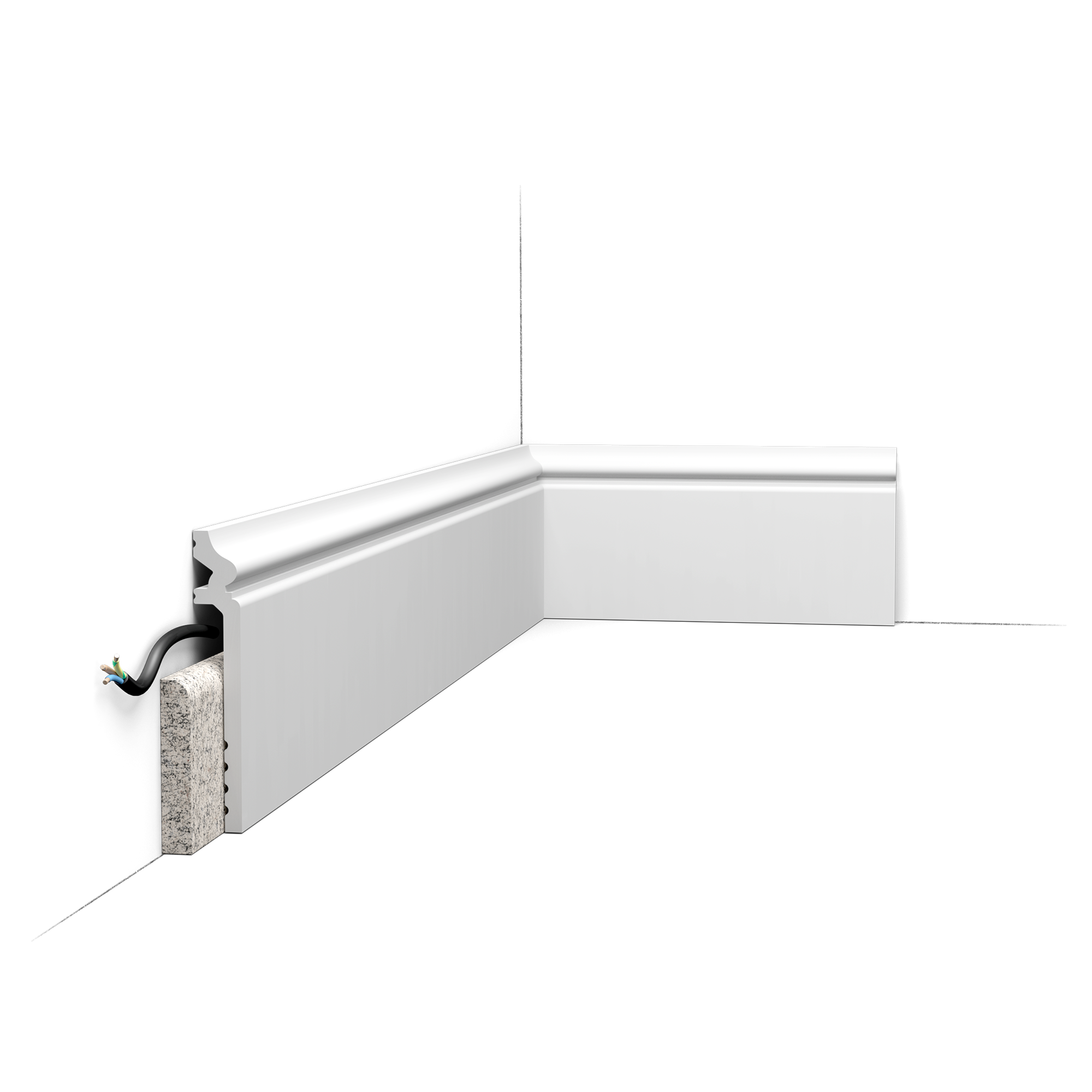 SX186 ORAC Plinthe - 2000 x 22 x 138 mm