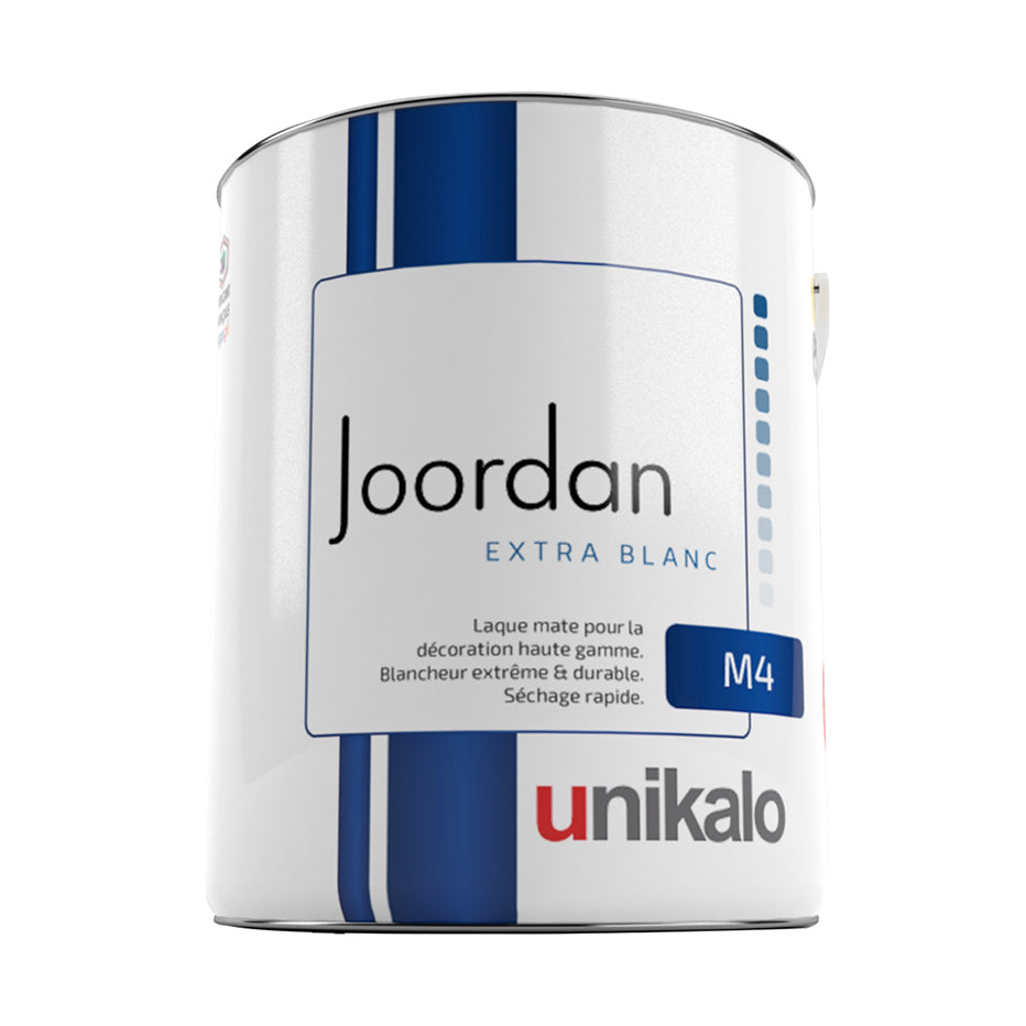 Joordan M4 Mat extra blanc