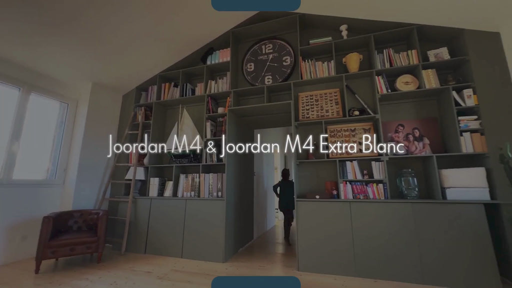 Joordan M4 Mat extra blanc