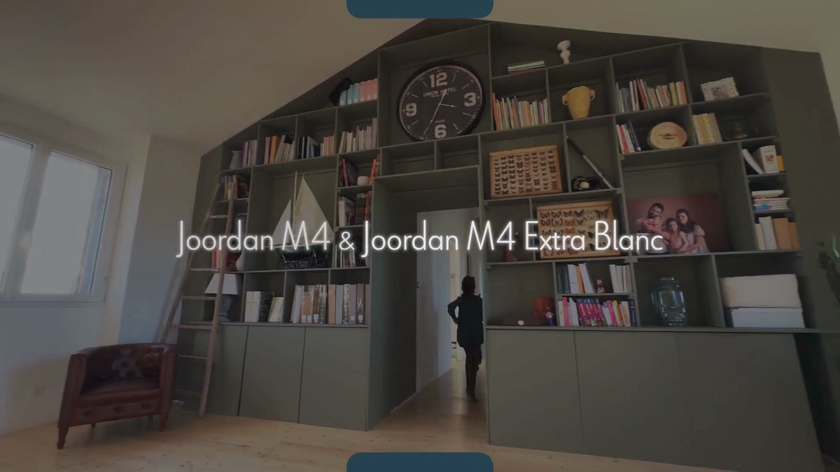 Joordan M4 Mat extra blanc